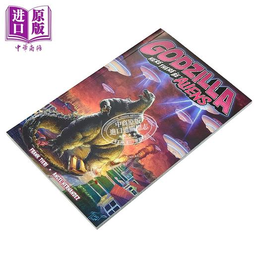 【中商原版】哥斯拉 异星来客 Godzilla Here There Be Aliens 弗兰克·蒂埃里 英文原版 Frank Tieri 限定系列漫画 商品图1