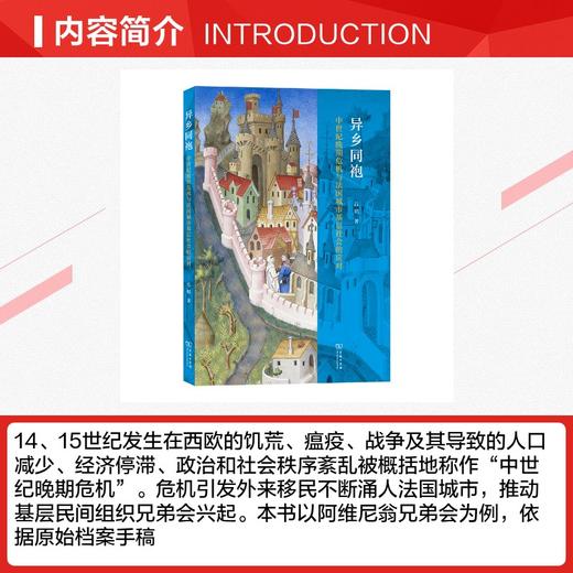 异乡同袍：中世纪晚期危机与法国城市基层社会的应对 商品图2