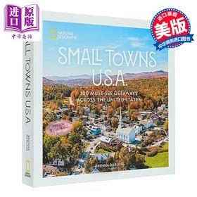 【中商原版】美国小镇100选 全美必去的100个度假小城 英文原版 Small Towns Brenna Darling