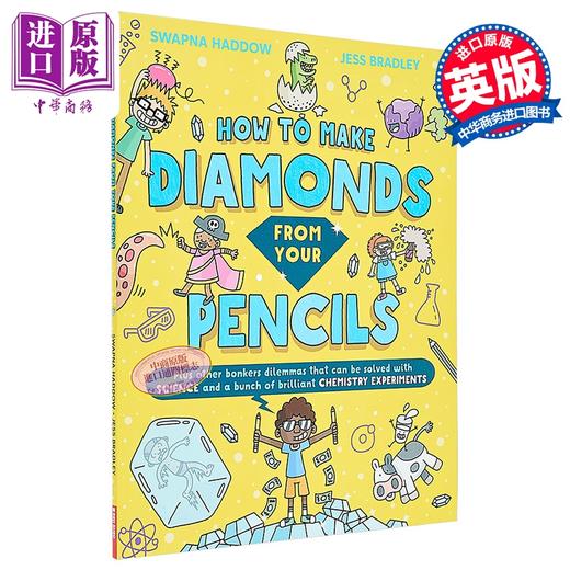 【中商原版】铅笔变钻石的小妙招 How to Make Diamonds From Your Pencils 英文原版 儿童科普绘本 自然科学读物 进口童书 商品图0