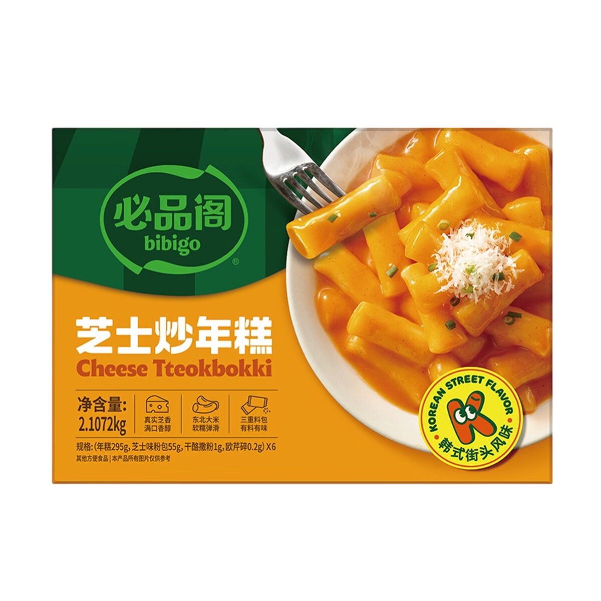 Costco 开市客 必品阁芝士炒年糕 351.2g*3/6盒
