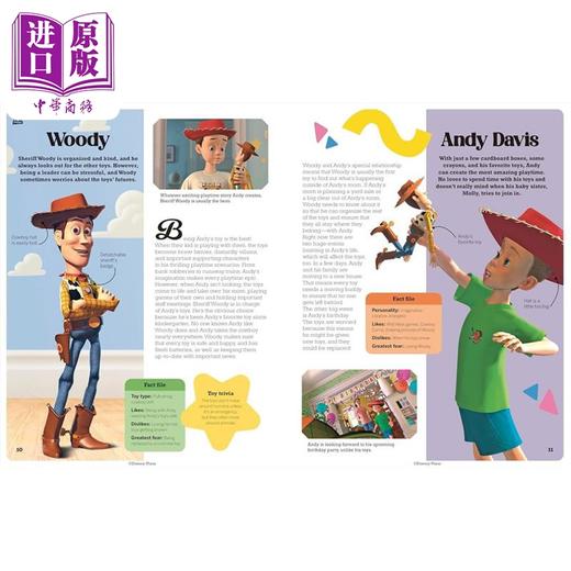【中商原版】DK 玩具总动员人物图鉴 Toy Story Treasury of Characters  英文原版  DK 商品图3