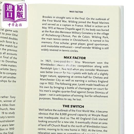 【中商原版】温布尔登文集 世界上的网球锦标赛故事趣闻事实和数据 The Wimbledon Anthology 英文原版 Spencer Vignes 体育 商品图2