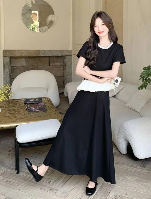 赫本风不规则小黑裙 | 步履轻动，优雅起舞，美如电影女主！【3-5天发货】 商品图6