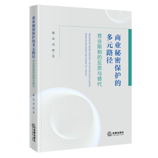 商业秘密保护的多元路径：竞业限制的反思与替代 谢焱 刘烨著 法律出版社 商品图1