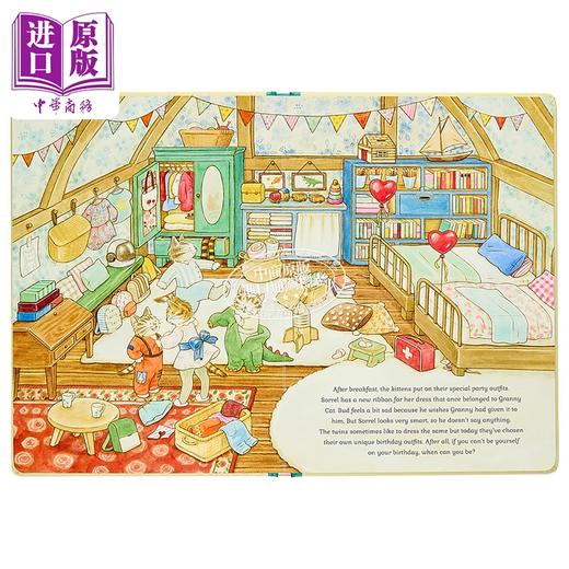 【中商原版】猫猫家族的生日派对 Eunyoung Seo Cat Family Birthday 精装精品绘本 英文原版 儿童绘本 图画故事书 亲子阅读 商品图3