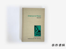 【绝版旧书】American Art Theory  1945–1970/美国艺术理论：1945—1970