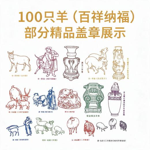 故宫日历2027书画款盖章版（80枚/61枚）  | 80枚/61枚手工章，送盖章册+4米长千里江山图+官方礼品袋！（80枚章款10天发货） 商品图7
