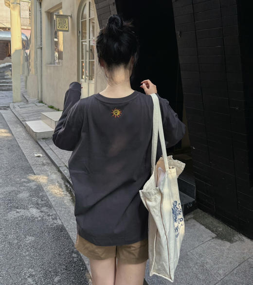 韩国订单长袖T恤 商品图2