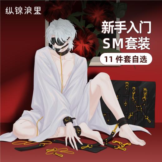 原创SM缝线套装K9调教道具 可自由组合 水性PU材质 商品图0