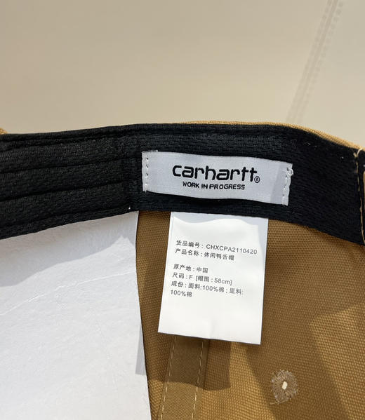 卡特Carhartt男女款棒球帽091703 商品图10