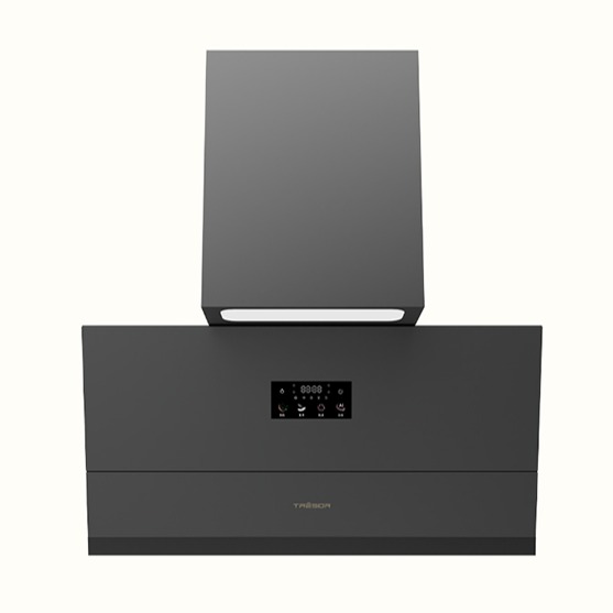海信 油烟机 CXW-300-C5PRO 高位开合侧吸油烟机 风量18/32m³/min 一级能效 柔声档噪音 AG+AF纳米涂层玻璃面板 PM2.5空气监测 AI智慧恒风 挥手智控 烟灶联动