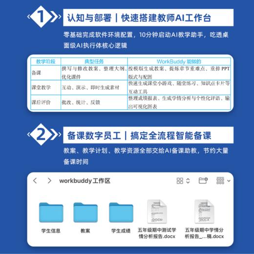 WorkBuddy赋能教育：中小学教师AI实战手册（案例视频版） 商品图4