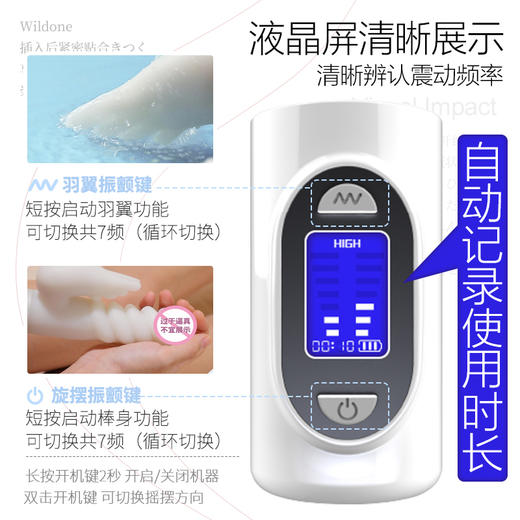 日本【女用器具】WildOne 东瀛白龙震动棒（控价产品，合作前需要先联系负责人报备） 商品图2