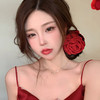 【立体饱满 肌理细腻】AOFI 花朵布艺抓夹 细腻面料 触感柔和不扎肤 商品缩略图5