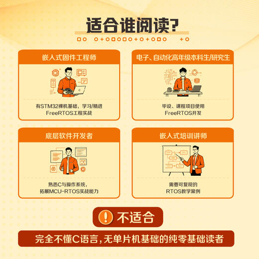FreeRTOS实战：用STM32+SEGGER打造工业级实时嵌入式系统（第2版） 基于SEGGER工具 大量案例详解RTOS任务通信 外设驱动 商品图3