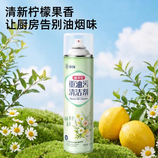 【安全配方 清洁省力】净狮 植萃型重油污清洁剂 植萃配方 高效去除油污 510ml/瓶 商品图0