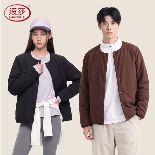 热卖中！浪莎两面穿轻暖气绒羊毛外套/马甲 男女同款（防泼水防风防污！一衣两穿，AB面双风格切换）下单 3-5 天内发货！ 商品图5