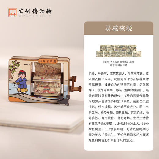 苏州博物馆 姑苏繁华图翻页冰箱贴特色伴手礼 商品图2