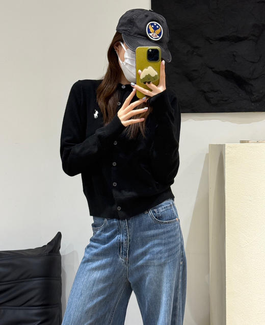 🔺客供𝐩𝐢𝐦𝐚棉混纺纱线秘鲁棉针织开衫091806 商品图6