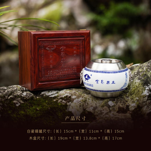 岩上 | 怀旧·空谷幽兰·白瓷锡罐装 | 48g（8gx6泡） 商品图2