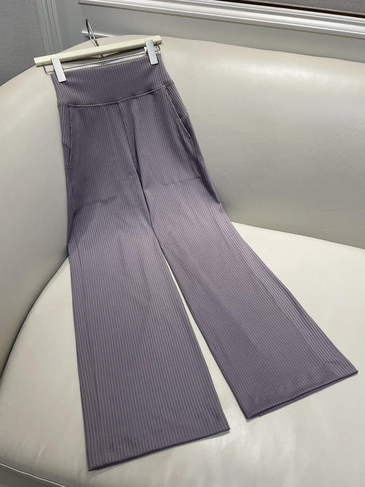 Creamy奶霜韧系列女士高腰直筒长裤091902 商品图10