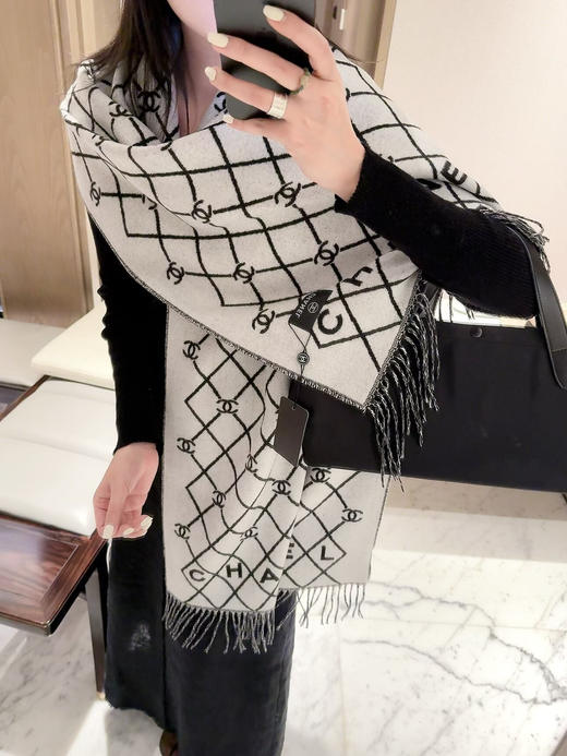 秋冬特惠💰150 香奈儿围巾披肩 商品图4