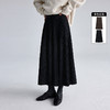 2026秋季松紧高腰风琴褶百褶裙垂感显瘦长裙半身裙女气质H2960597 商品缩略图0