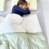 【双层控温深睡被】双层分区双向控温 上层蓄热保暖 下层排湿 温暖干爽不闷湿 A类安全标准，面料优软亲肤 稳定被窝温度 整被可机洗烘干#L 商品缩略图5