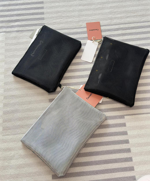 日系Casselini网纱刺绣收纳包 商品图4