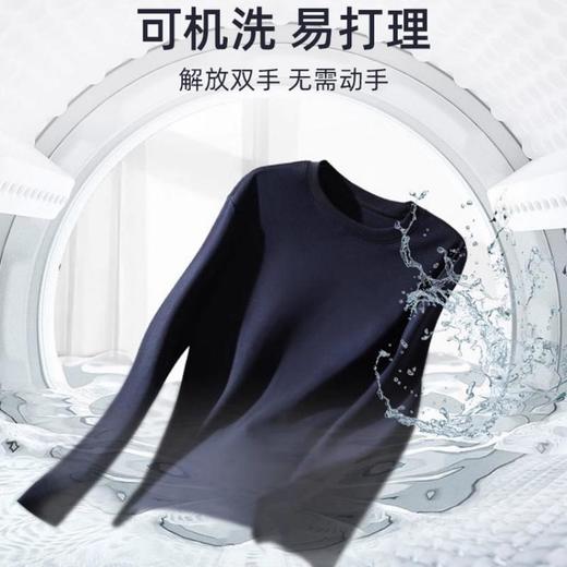 无需手洗 解放双手【NICESELF 男女款 可机洗鹅绒小白T】90%大朵白鹅绒填充，700+蓬松度更保暖 7A抗菌功效 拒水鹅绒，保暖、轻盈、柔软、水洗不结团，耐久使用 商品图1
