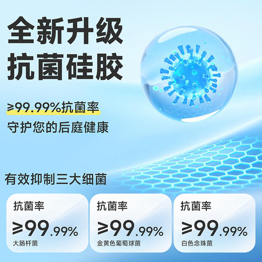 【情趣用品】谜姬 双头龙前列腺按摩扣震加温【控价产品，先联系负责人备案，再申请白名单】 商品图5