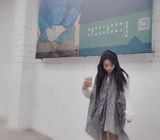 秋冬特惠💰360 古驰G家四季双娇！GG双面中等薄款真丝羊毛围巾！！G家热门的老花长巾 商品图8