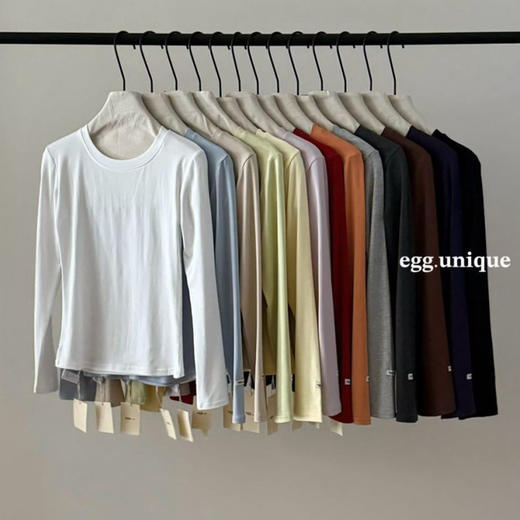 韩国东大门egg同款打底衫2件 商品图9
