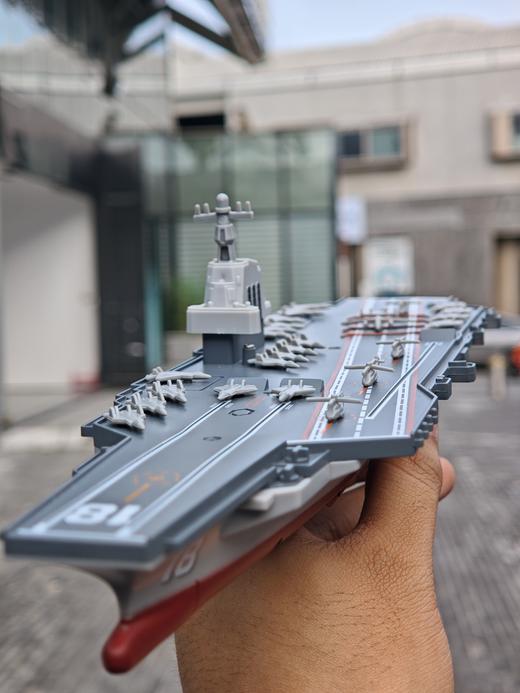 【中船文化出品 模拟航母动态】电动遥控船模-福建舰模型1:1000 ds（zc）火爆预售中，预计一周内不定时发货 商品图1