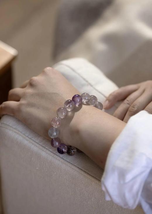 JALO JALO 天然奶体超七水晶手串（仙女超七） 商品图2