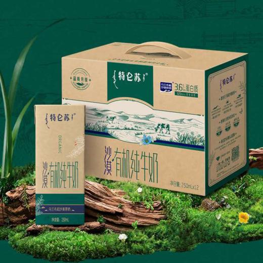 蒙牛250ml特仑苏沙漠有机升级纯牛奶 商品图1