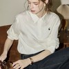 【清仓款！仅100件左右！手慢无！】MaxDoam极简Polo领小兔刺绣衬衫 商品缩略图0