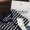 Coco Aaliyah韩系条纹含羊毛小开衫 含羊毛混纺纱线软糯细腻亲肤 经典横条纹显瘦百搭 单穿优雅｜外搭随性｜叠穿有层次 商品缩略图1