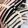 Coco Aaliyah韩系条纹含羊毛小开衫 含羊毛混纺纱线软糯细腻亲肤 经典横条纹显瘦百搭 单穿优雅｜外搭随性｜叠穿有层次 商品缩略图8