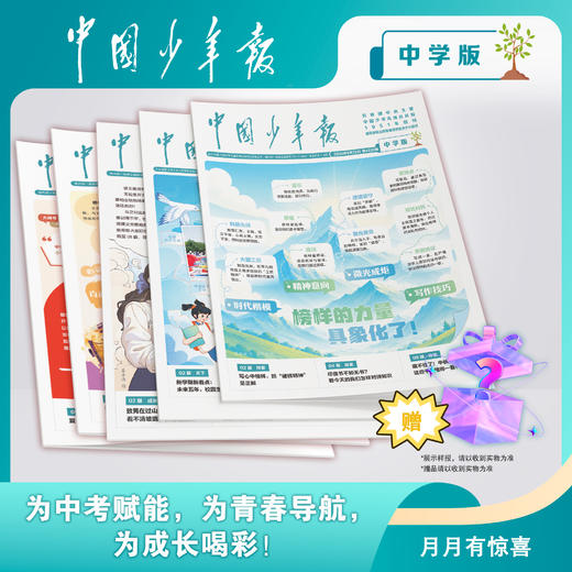 【预售 2026年12月底发货】【2027年订阅】全国队报队刊《中国少年报》 全年或半年任选 商品图4