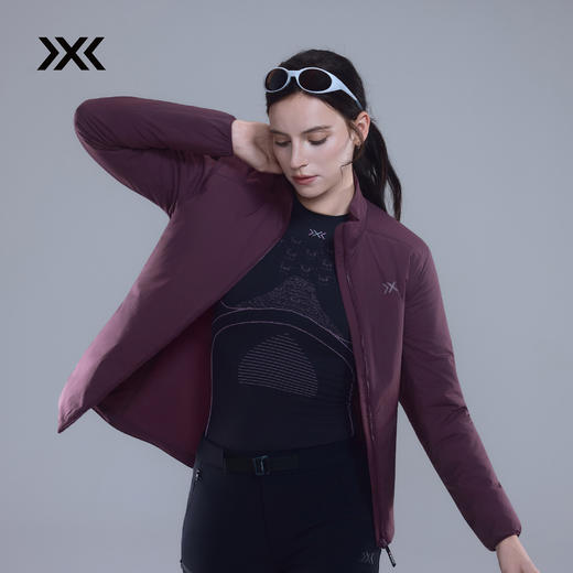 X-BIONIC 海狸60轻量立领棉服女款秋冬保暖防风防泼水运动户外 商品图5