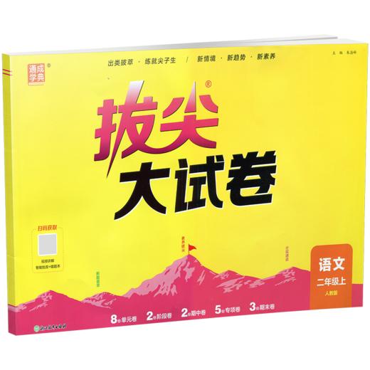 2026秋 拔尖/非常大试卷 语文 二年级上册 人教版 部编版 小学教辅 测试卷 同步训练 2上 含答案讲解视频 通成学典 商品图3
