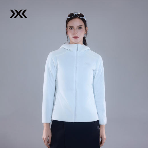 X-BIONIC 海狸60轻量连帽棉服女款防风防泼水运动户外保暖 商品图6