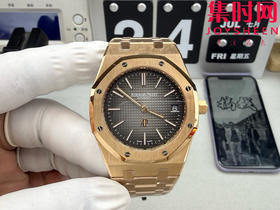 ZF爱彼皇家橡树"Jumbo"超薄16202系列 全玫金款 男士腕表 表径39mm 小手腕福音 精简两针
