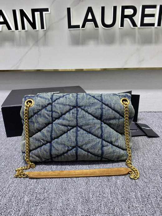 秋冬特惠💰1100 原单YSL圣罗兰 Loulou puffer 牛仔系列577475 颜值很高，怎么搭配都好看 商品图1