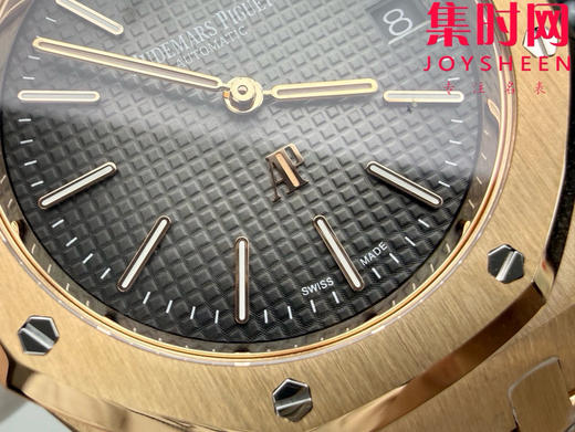 ZF爱彼皇家橡树"Jumbo"超薄16202系列 全玫金款 男士腕表 表径39mm 小手腕福音 精简两针 商品图4
