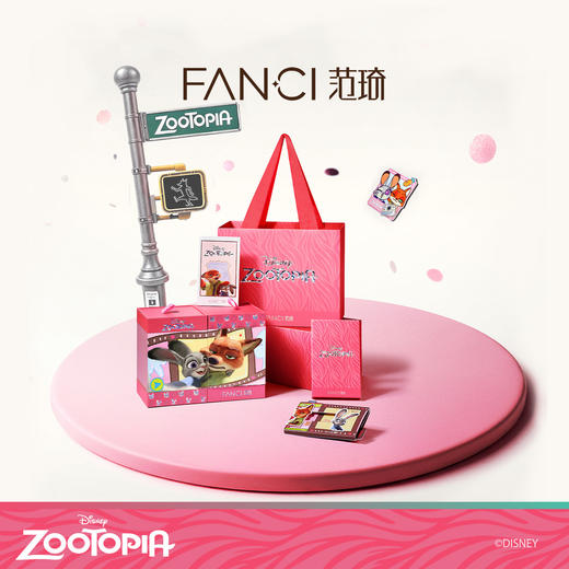 Fanci范琦【疯狂动物城系列】尼克光芒耳钉925银精致送女友礼物 商品图4