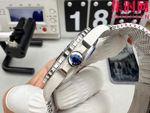 CR浪琴新款第三代康卡斯系列42mm 灰色圈口 黑色盘 米兰钢带款 男士腕表 表径42mm 商品图5
