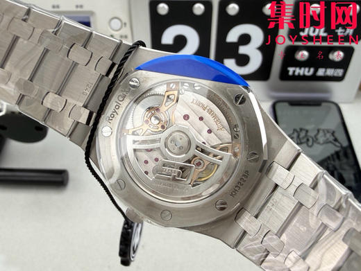 ZF爱彼皇家橡树"Jumbo"超薄16202系列 蓝色盘 男士腕表 表径39mm 小手腕福音 精简两针设计 商品图8